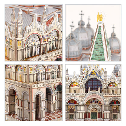 Cubic Fun National Geographic 3D Puzzel St. Marks Square 107 Stukjes