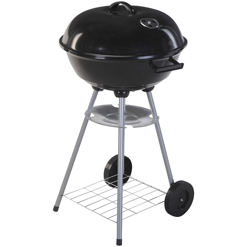 Kogelgrill - Houtskoolbarbecue - 46X78 - Zwart