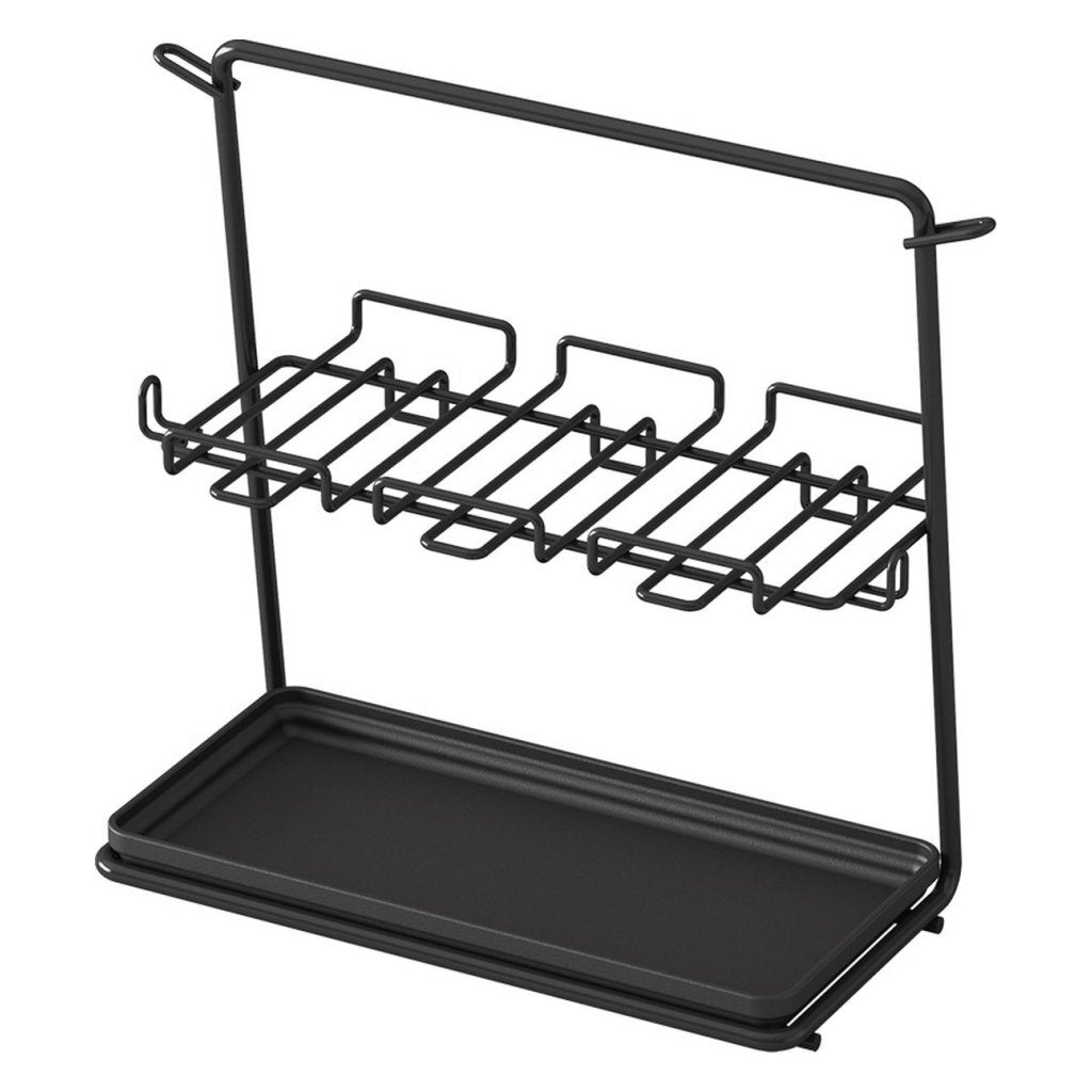 Metaltex Sieradenrek 26X14X23 Cm Mat Zwart/Metaal