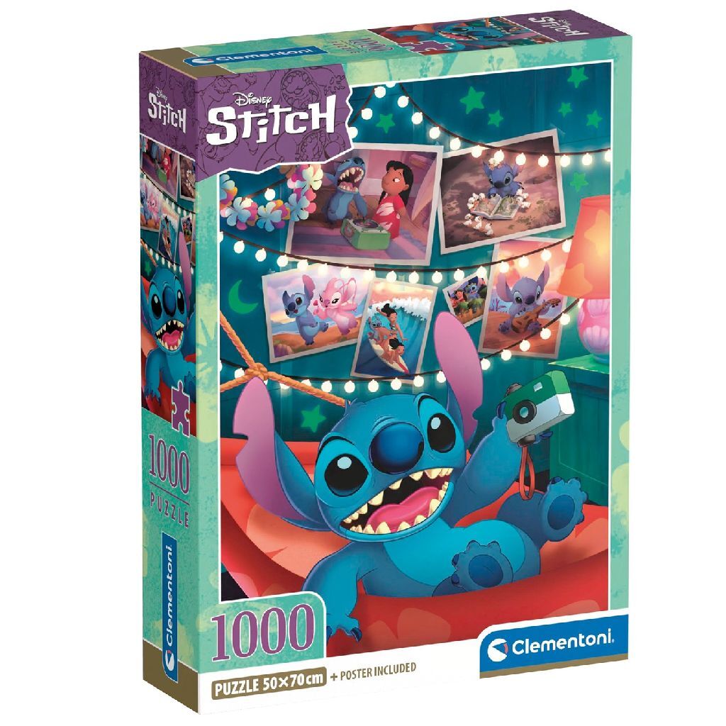 Clementoni Puzzel Disney Stitch 1000 Stukjes