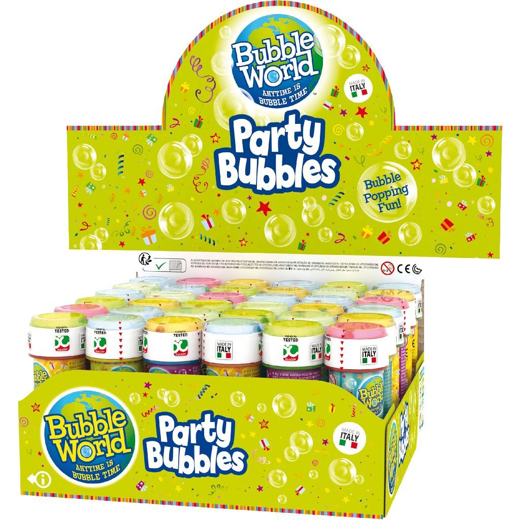 Dulcop Party Bubbles Bellenblaas Display 36 Stuks