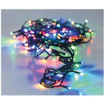 Kerstverlichting 80 Led- 6M - Multicolor - Timer - Lichtfuncties - Geheugen - Buiten