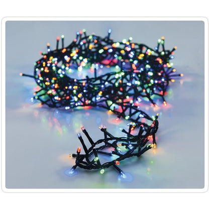 Microcluster - 1500 Led - 30M - Multicolor - Timer - Lichtfuncties - Geheugen - Buiten