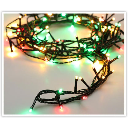 Kerstverlichting 180 Led- 13.5M - Three Tone Traditional - Timer - Lichtfuncties - Geheugen - Buiten