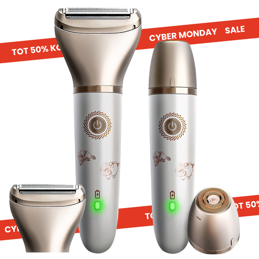 Sansbeaute® 2 In 1 Ladyshave + 2 Extra Scheerkoppen