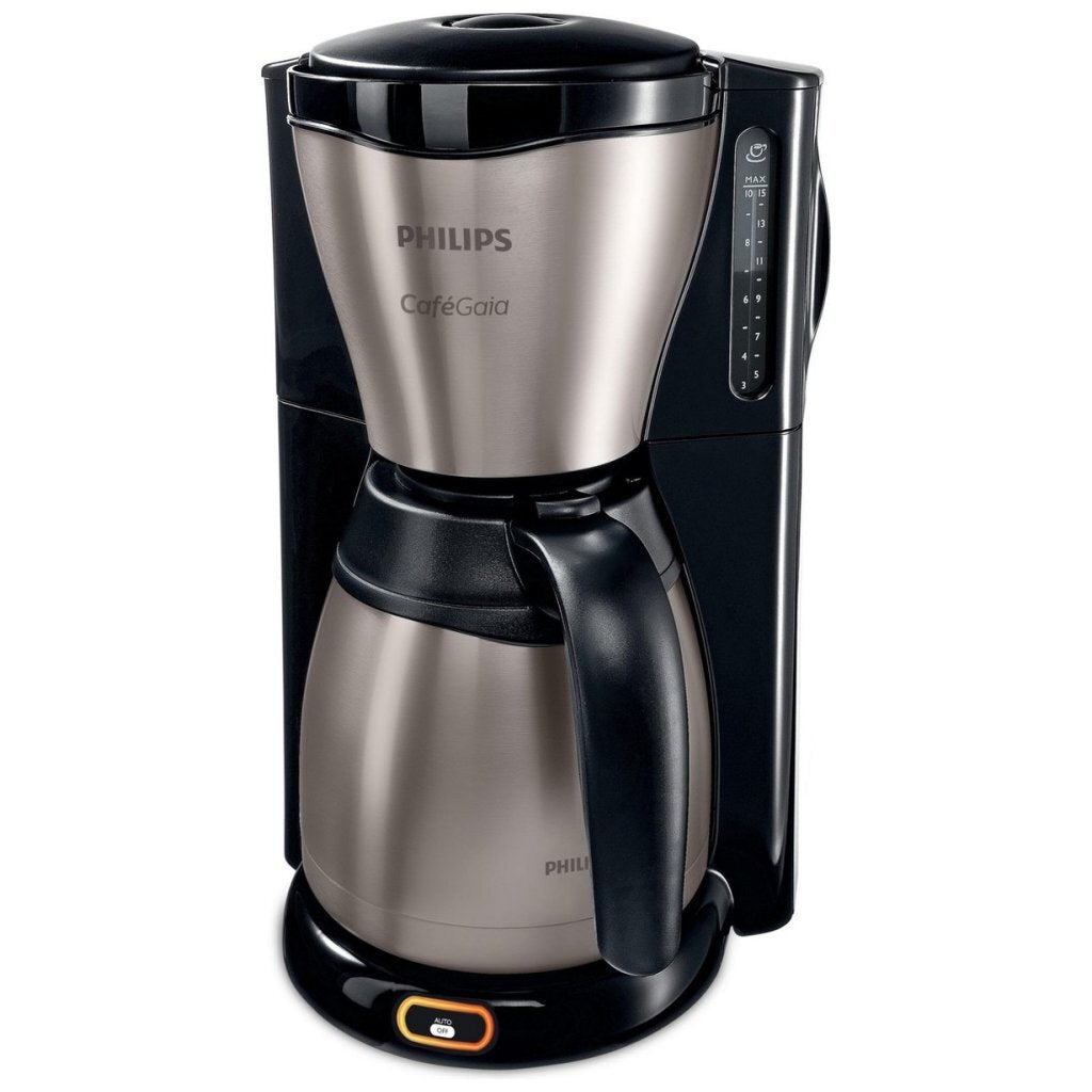 Philips Hd7548/20 Caf&Eacute; Gaia Koffiezetapparaat Rvs/Zwart