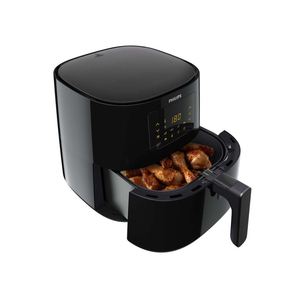 Philips Hd9280/70 Airfryer Xl 6.2L 2000W Zwart/Zilver