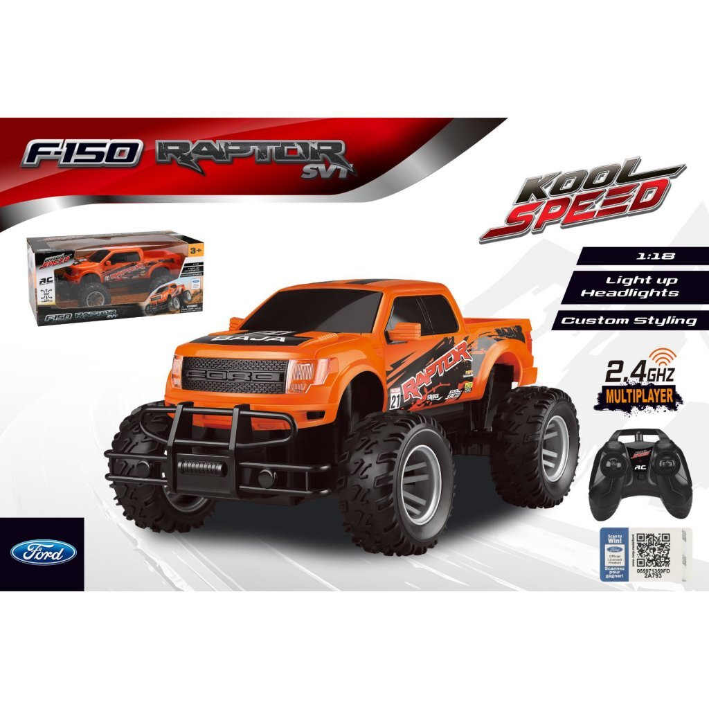 Kool Speed Rc Ford F150 Raptor 1:18 + Licht