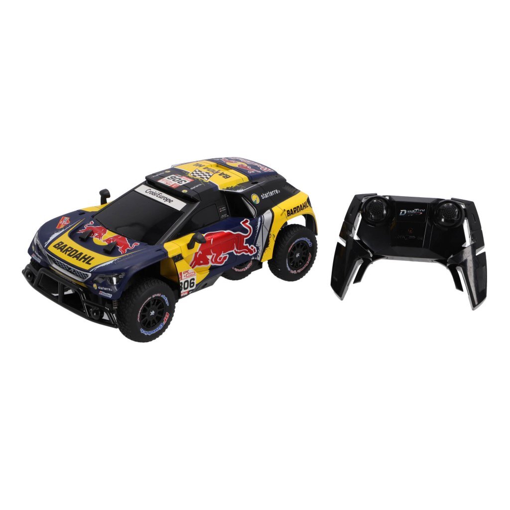 Overige Merken Rc Peugeot Red Bull Rallywagen 1:16