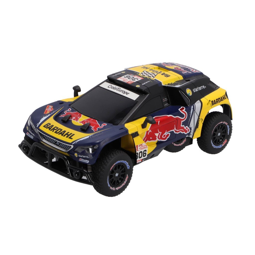 Overige Merken Rc Peugeot Red Bull Rallywagen 1:16