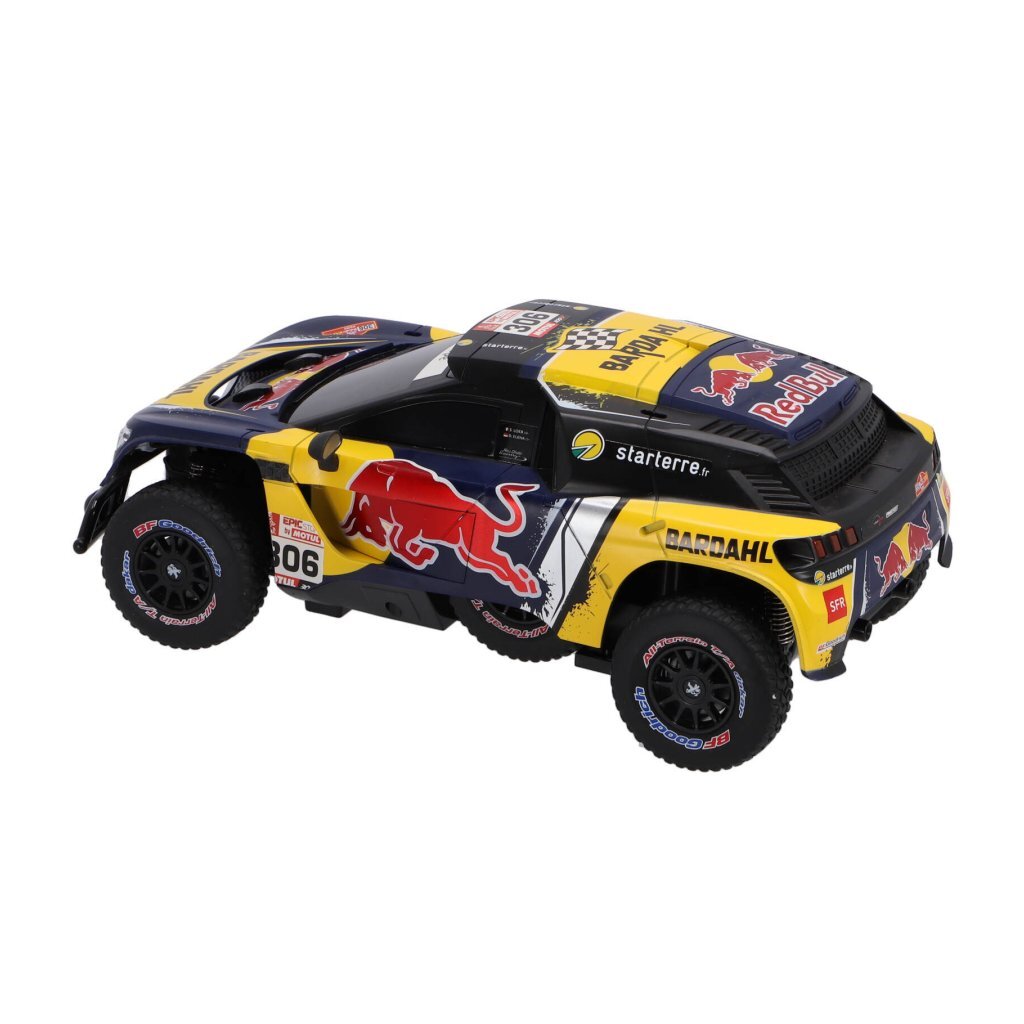 Overige Merken Rc Peugeot Red Bull Rallywagen 1:16