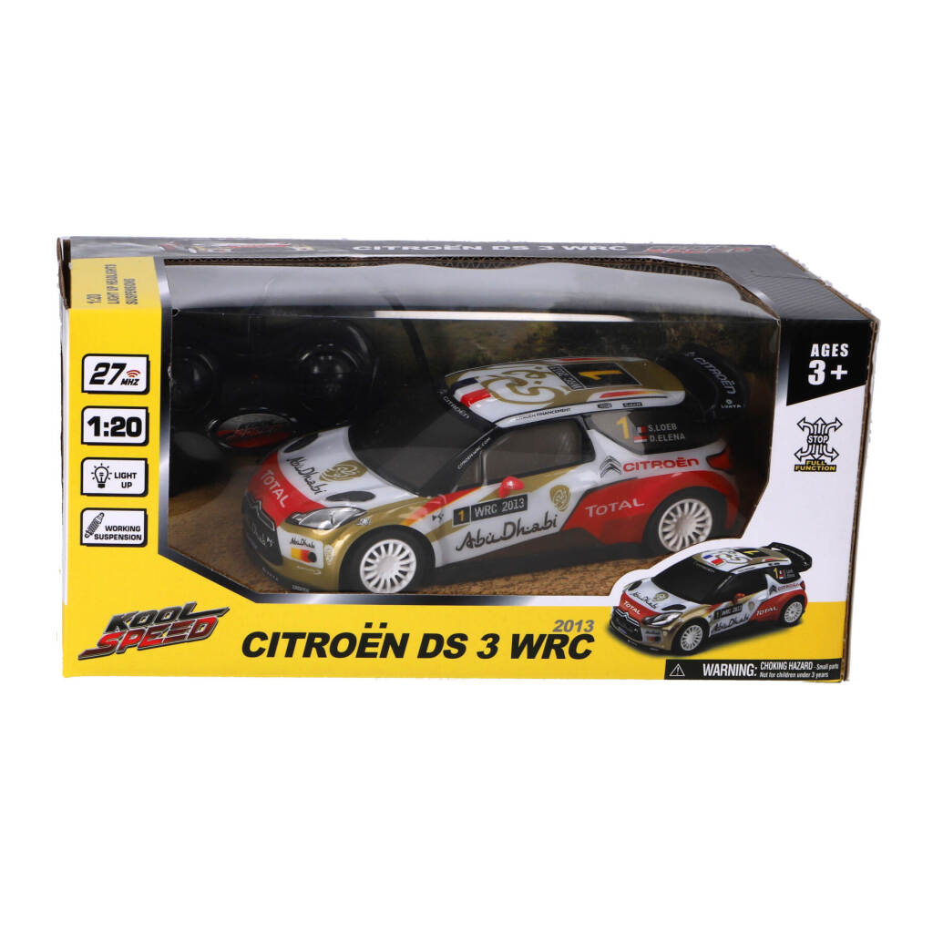 Kool Speed Rc Citro&Euml;N Ds 3 Wrc 1:20 + Licht