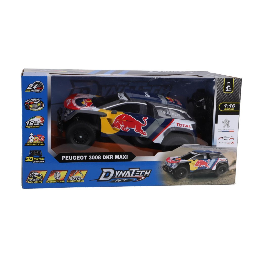 Overige Merken Rc Peugeot 3008 Dkr Maxi 1:16 + Licht