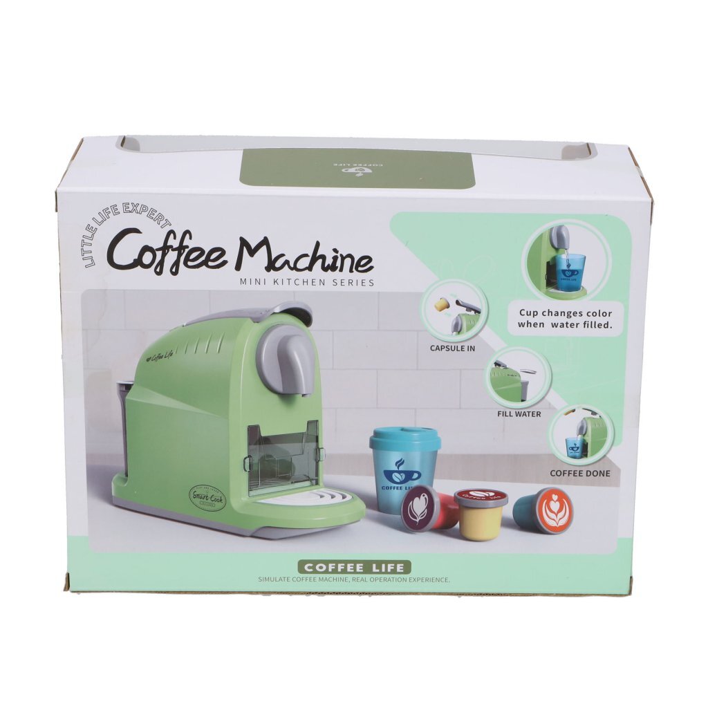 Overige Merken Speelgoed Koffiemachine Mint