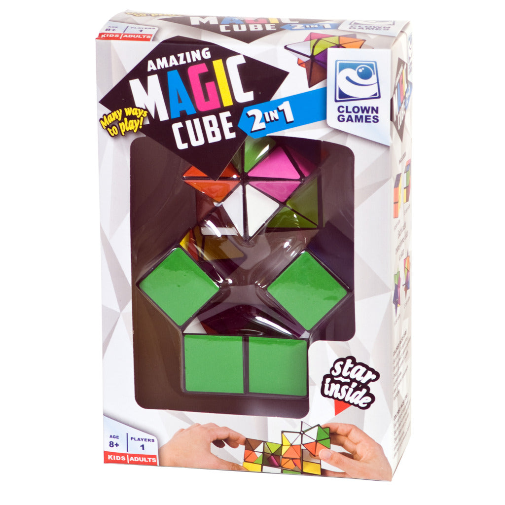 Clown Games 2In1 Magic Cube