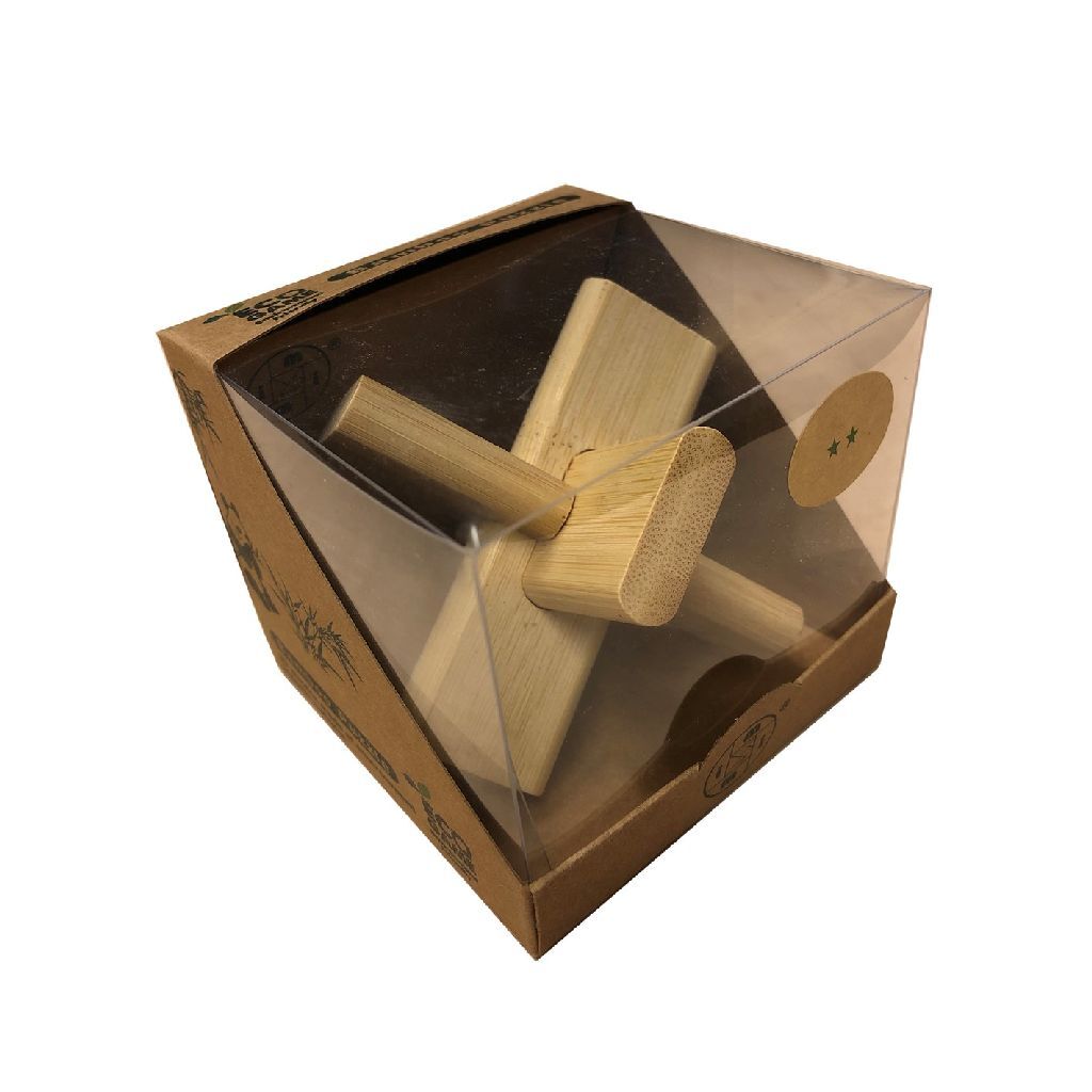 Eco Game 3D Bamboo Puzzel Kruis