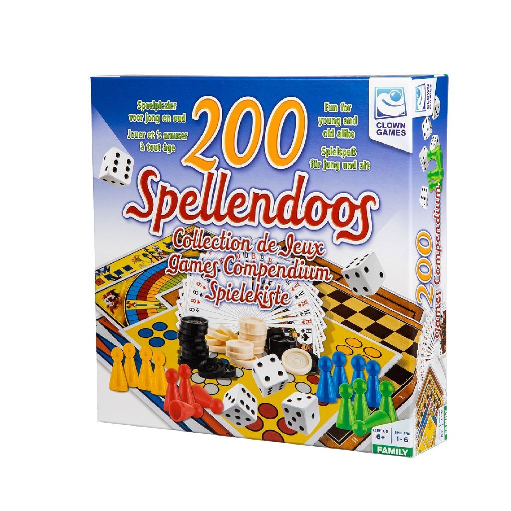 Clown Games Spellendoos 200-Delig