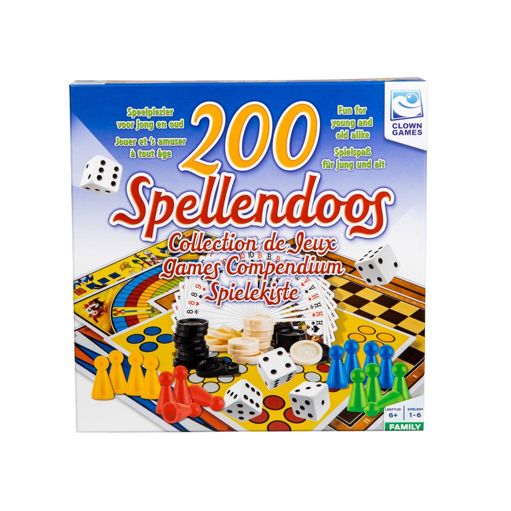 Clown Games Spellendoos 200-Delig