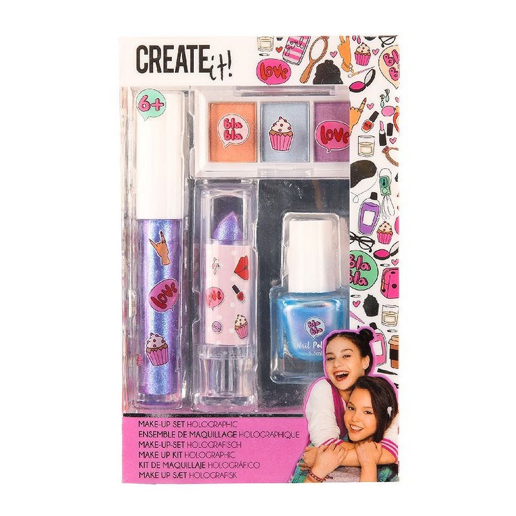 Create It Holographic Make-Up Set