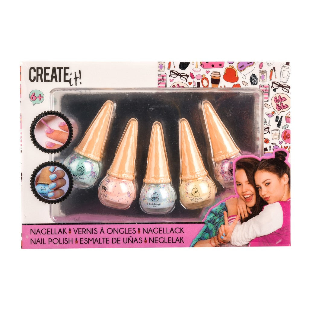 Create It Icecream Nagellak 5 Stuks