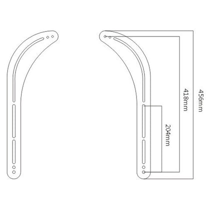 Cavus Sbu01 Universele Soundbar Beugel Zwart