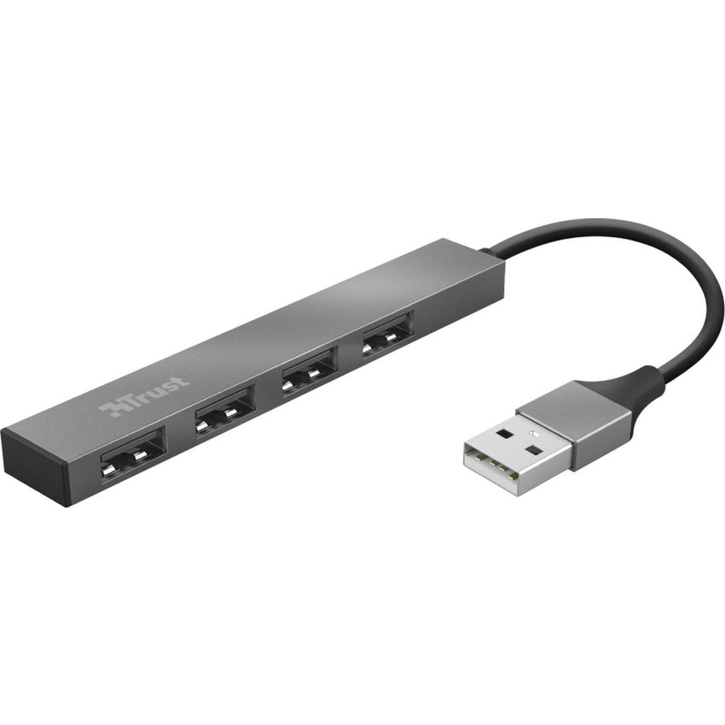 Trust Halyx 4-Port Usb Hub Aluminium