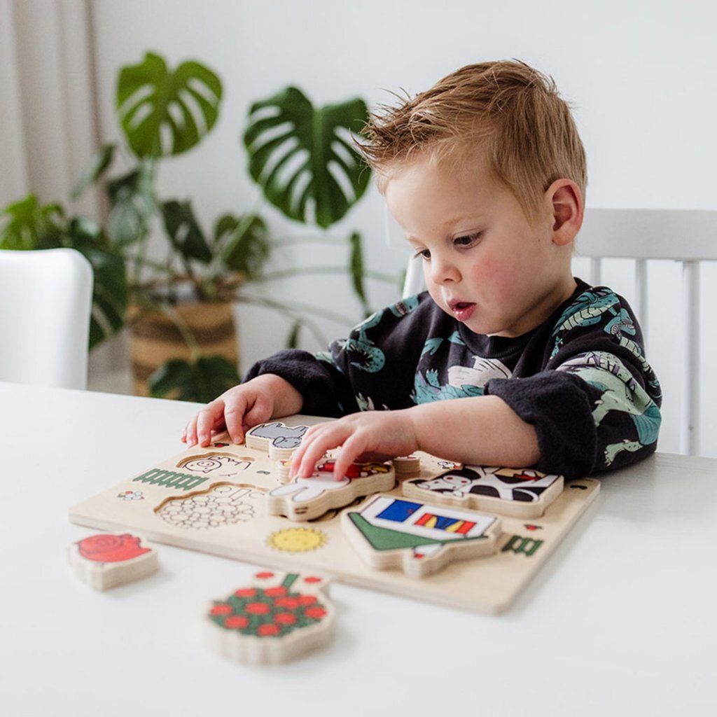 Nijntje Houten Puzzel 7 Stukjes