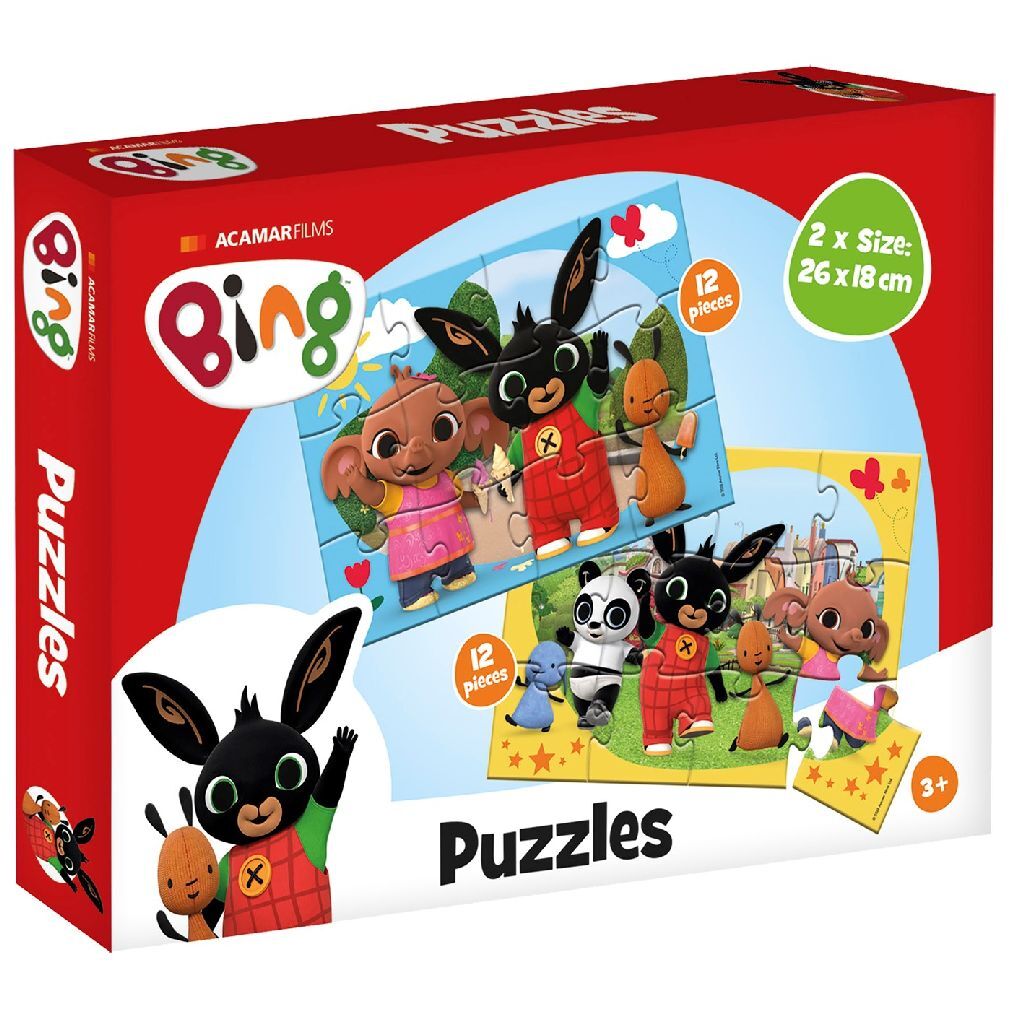 Bing Puzzels 2X12 Stukjes