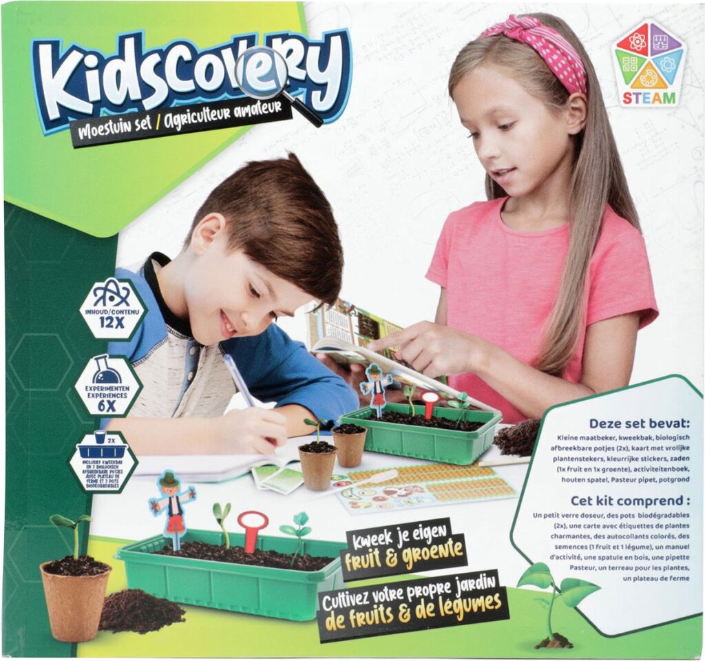 Kidscovery Experiment Moestuin Set L