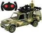 Army Auto Jeep Militair Met Soldaat Rc