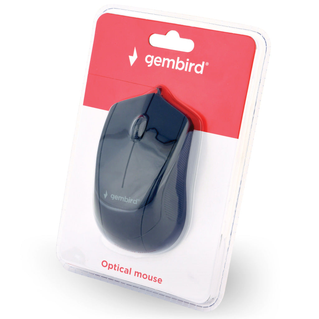 Gembird Gmb Muis Bedraad Zwart 3B-02