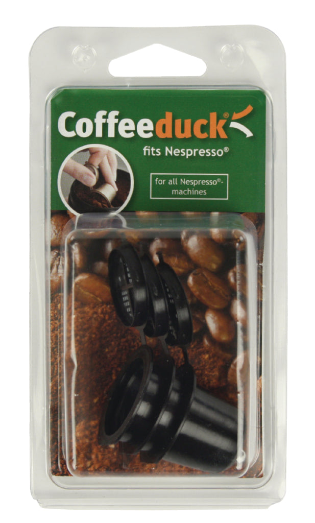 Ecopad Coffeeduck4N Coffeeduck Nespresso-Apparaat Zwart