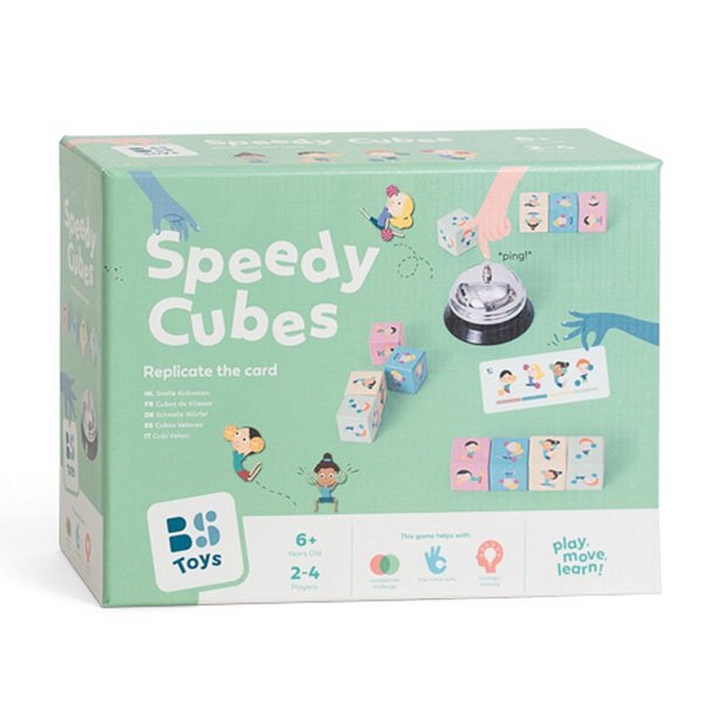 Overige Merken Bs Toys Speedy Cubes Hout