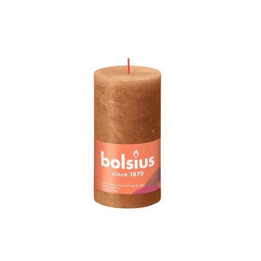 Bolsius Kaars 13X6,8 Cm Spicy Bruin