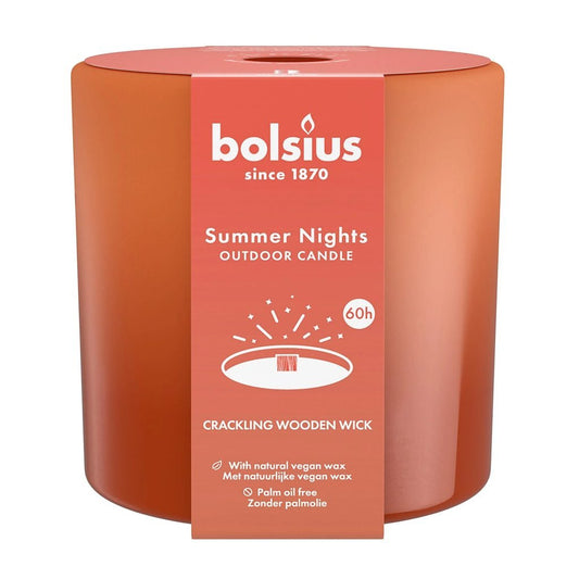 Bolsius Summer Nights Buiten Kaars Terracotta