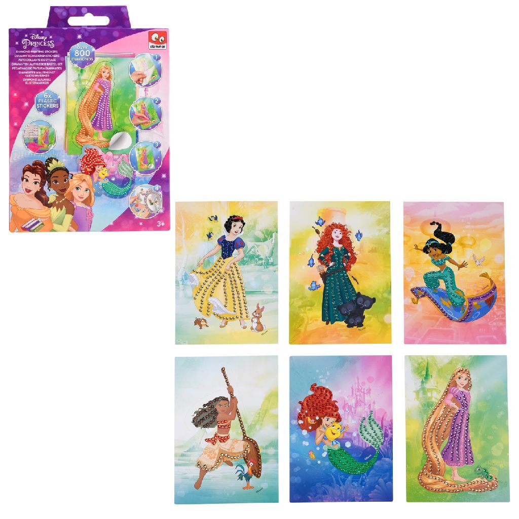 Disney Princess Diamond Stickers Maken