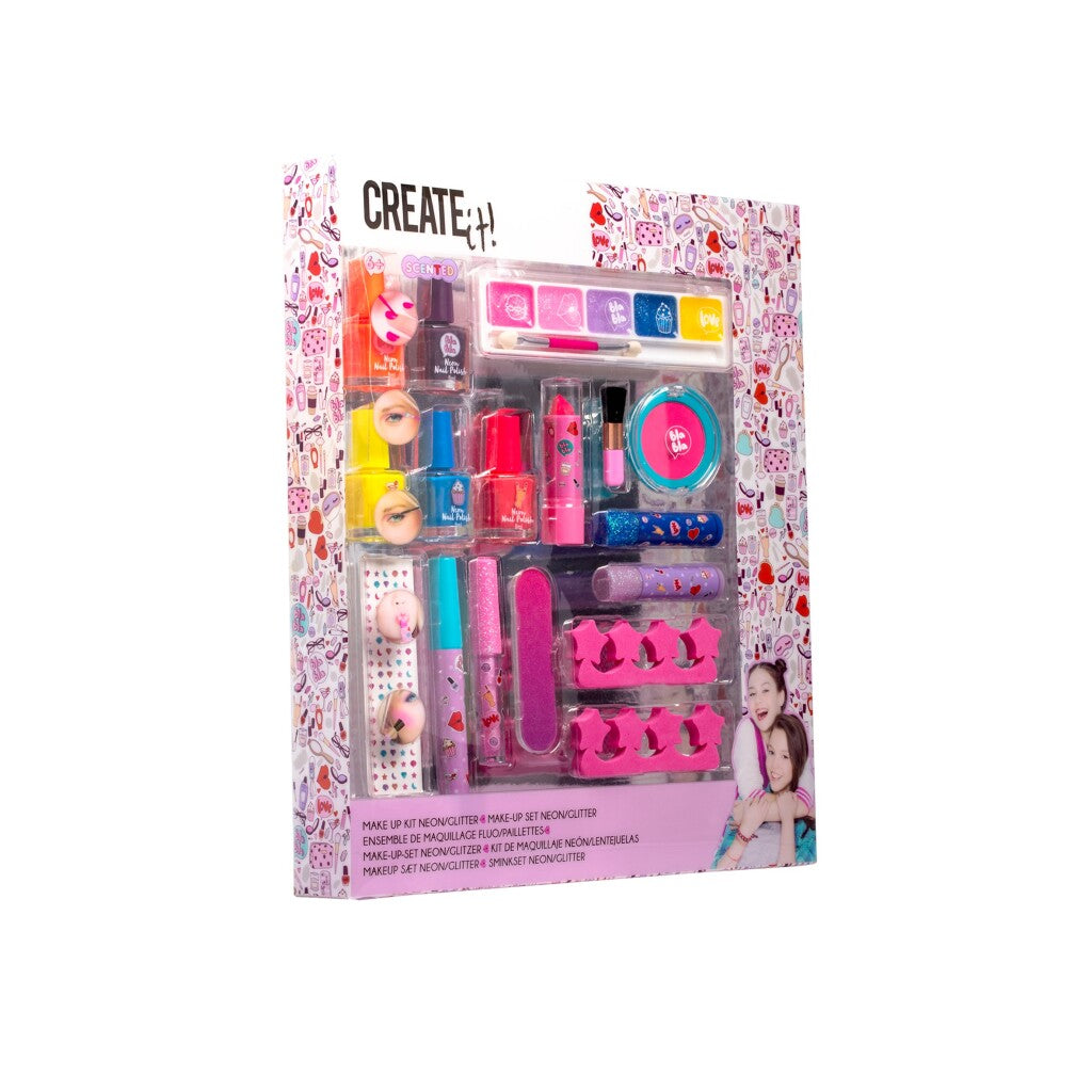 Create It Make-Up Box Neon En Glitters