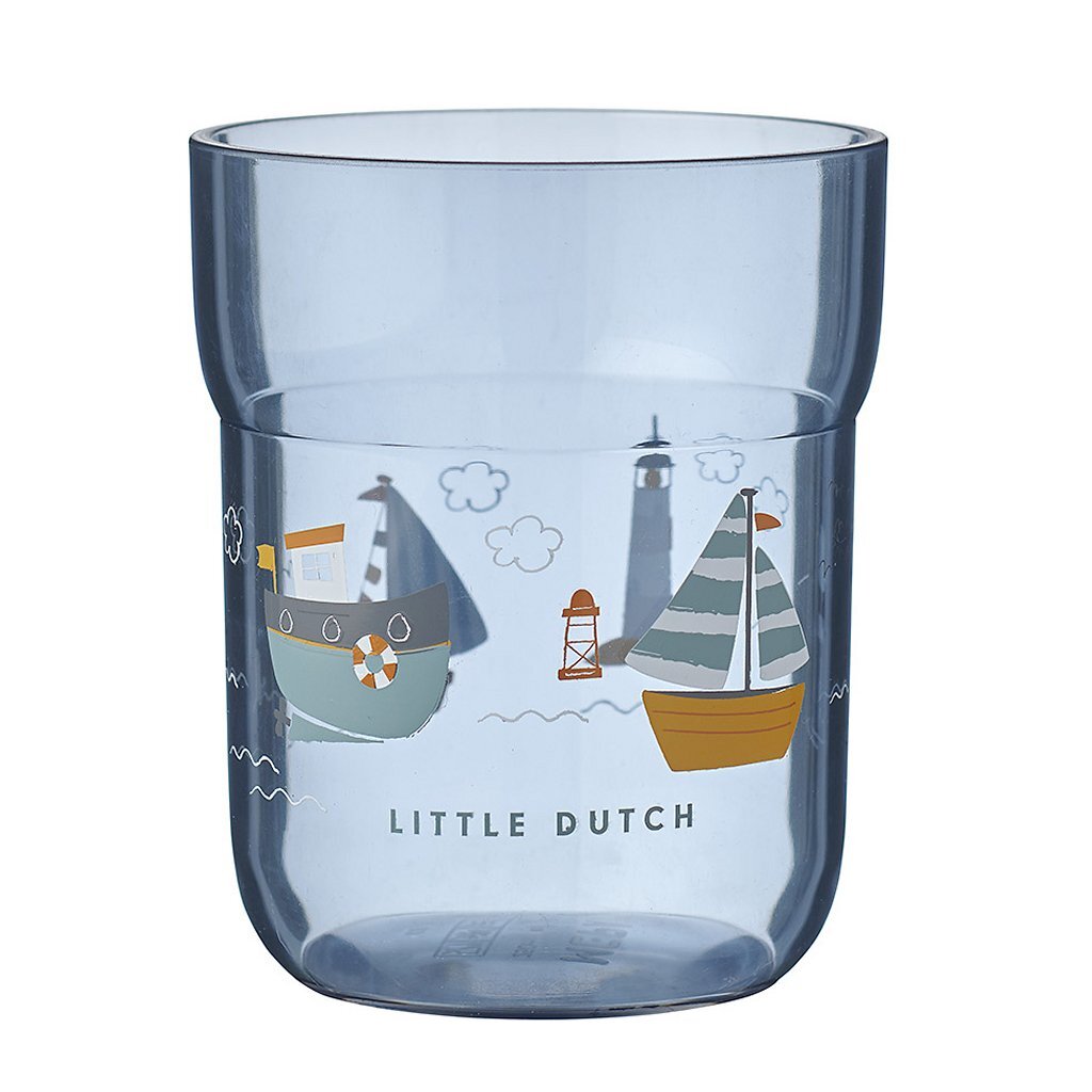 Mepal Kinderglas Little Dutch Sailors Bay 250 Ml Blauw