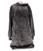 Overige Merken Hoodie Plaid Sherry 70X110 Cm Charcoal Grey