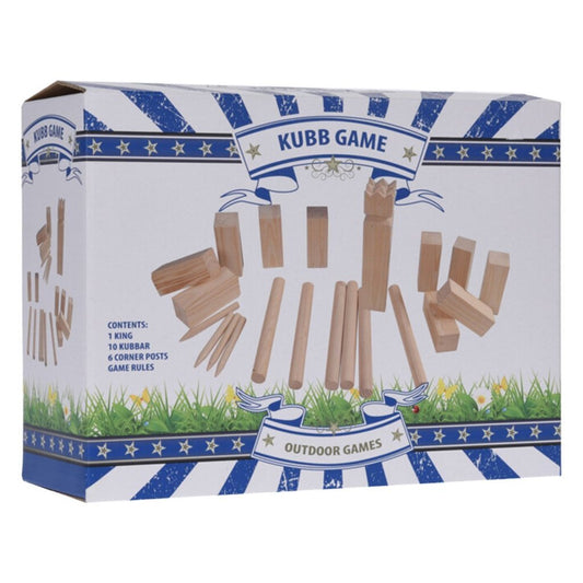 Overige Merken Houten Kubb Set