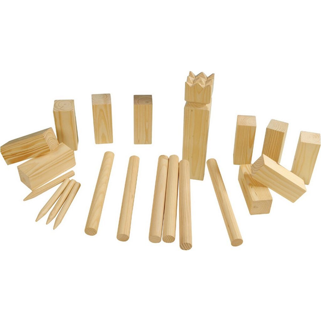 Overige Merken Houten Kubb Set