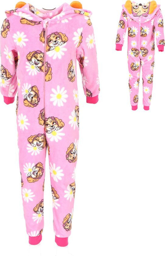 Paw Patrol Onesie Paw Patrol Roze Maat 98-104