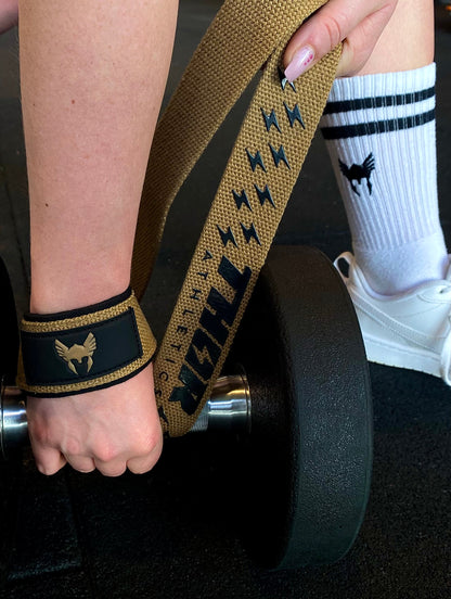 Lifting Straps | Extra Grip | Camel | Thor Athletics