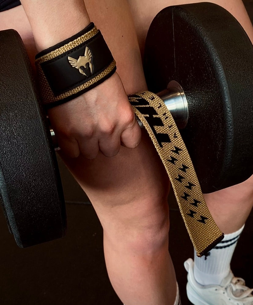 Lifting Straps | Extra Grip | Camel | Thor Athletics