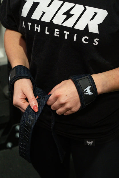 Lifting Straps | Extra Grip | Viking Blue | Thor Athletics