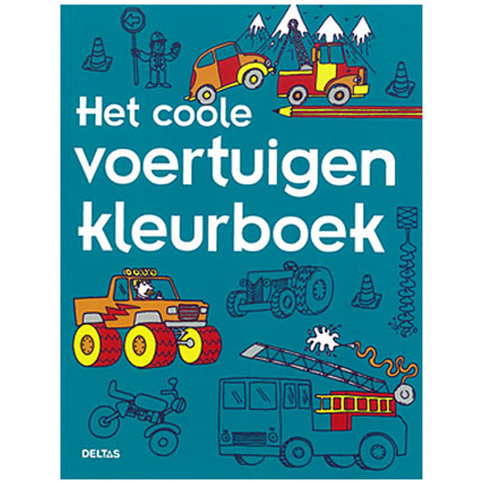 Deltas Kleurboek Coole Voertuigen