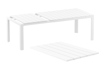 Siesta Atlantic Uitschuifbare Tuintafel Medium 140/210 Cm Wit