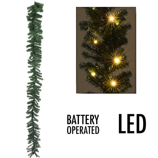 Guirlande Met 35 Led's - 270 Cm - Met Timer - Werkt Op Batterijen